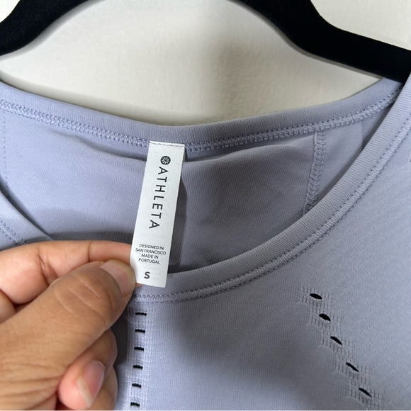 Athleta Foothill Seamless Tank Gray Size S‎ - Picture 3 of 5